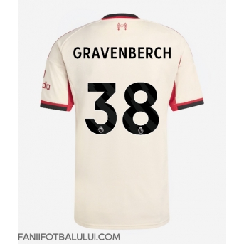 Liverpool Ryan Gravenberch #38 Tricou Fotbal Replică 2025-26 Barbati Deplasare